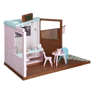 Игровой пластиковый набор Lori LO37037Z "Кафе"