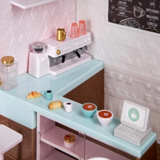 Игровой пластиковый набор Lori LO37037Z "Кафе"