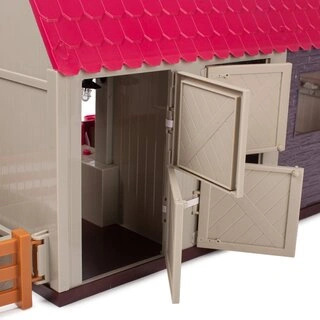 Игровой пластиковый набор Lori LO37053Z "Конюшня"