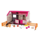 Игровой пластиковый набор Lori LO37053Z "Конюшня" - фото 2