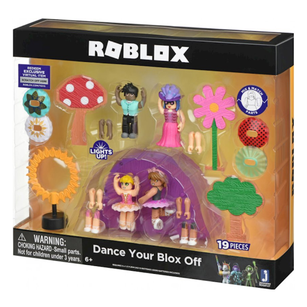 Roblox коллекциялық пішіндерінің ойын жиынтығы ROG0127 Feature Environmental Set Dance Your Blox OFF W3