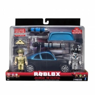 Игровой набор коллекционных фигурок Roblox ROB0341 Jazwares Feature Vehicle Jailbreak: The Celestial W8