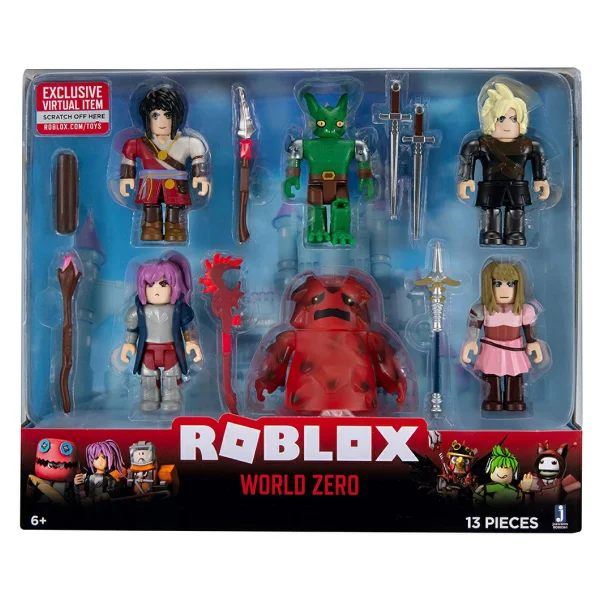 Игровой набор коллекционных фигурок Roblox ROB0361 Jazwares Multipack (World Zero) W8