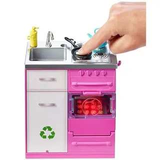 Набор Барби Дом мечты с горкой FHY73