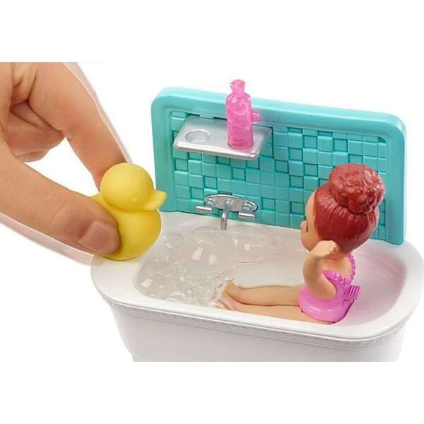 Игровой набор Барби "Няня" FXH05 - фото 5