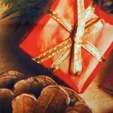 Фотошторы Шишки и подарки - фото 3