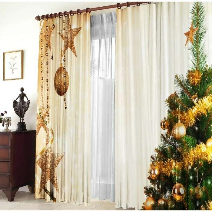 Комплект штор ТамиТекс Звёзды