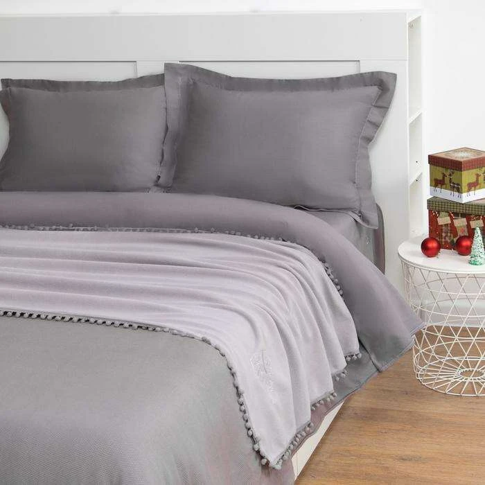 Вязанный плед Этель Подарок (3718890)