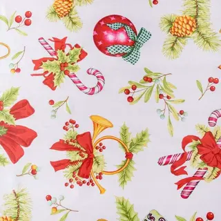 Скатерть Collorista Новогодние украшения 110*140 см (3122131)