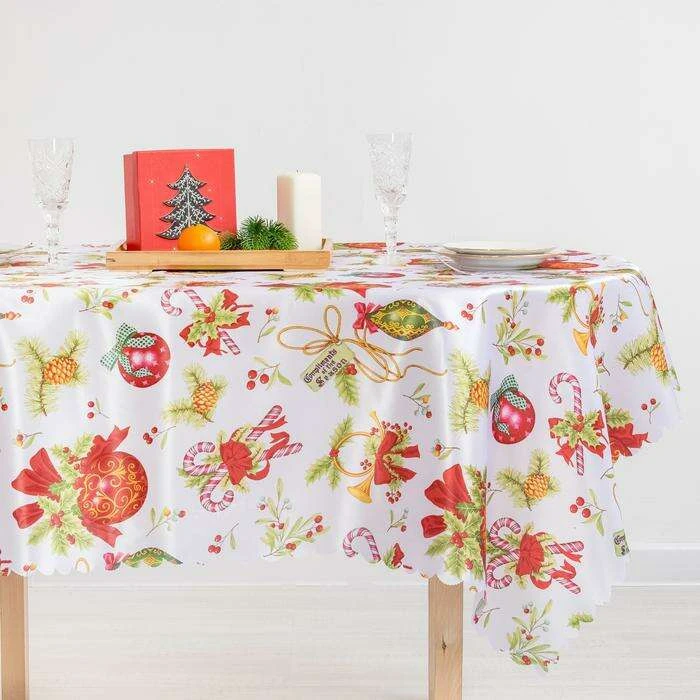 Скатерть Collorista Новогодние украшения 110*140 см (3122131)