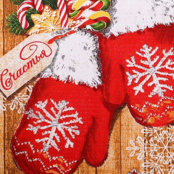 Полотенце Доляна Варежки (2588689) - фото 3