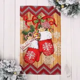 Полотенце Доляна Варежки (2588689)