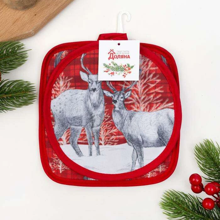 Кухонный набор Доляна Олени (3505225) - фото 3