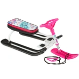 Снегокат Nika kids Ника-Кросс СНК/Б2 белый, принт бабочка