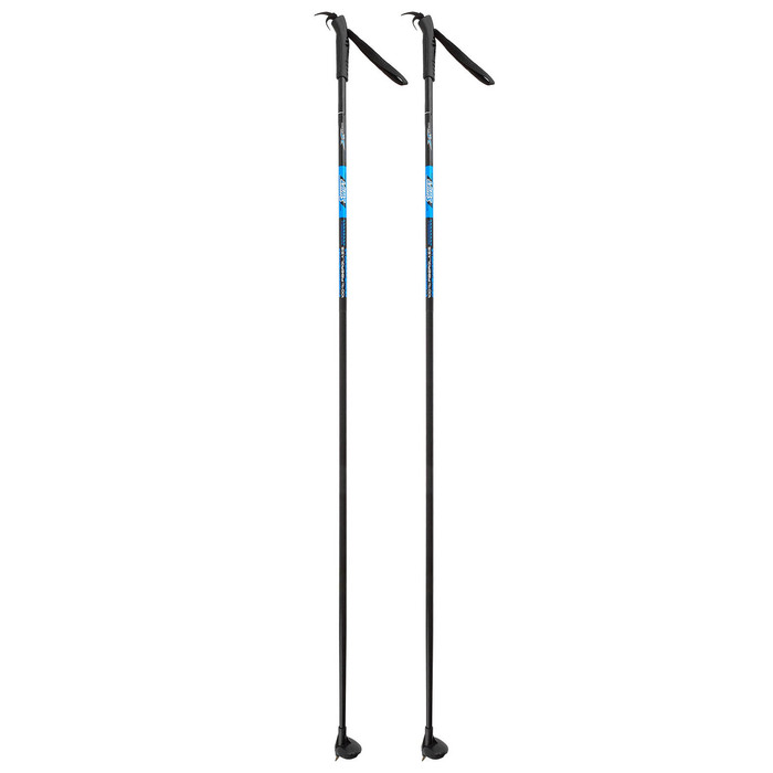 Палки лыжные стеклопластиковые, 155 см, цвет МИКС 