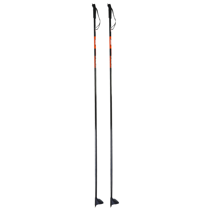 Палки лыжные стеклопластиковые, 170 см, цвет МИКС 