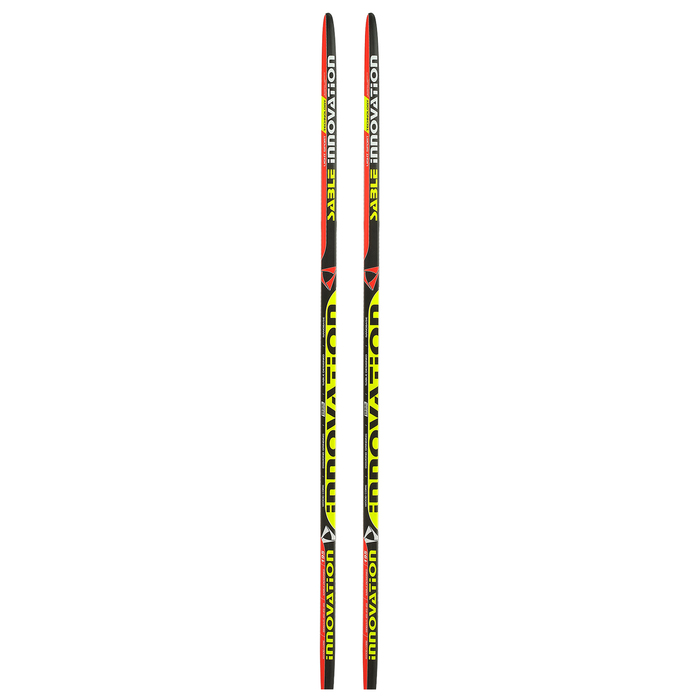 Лыжи пластиковые БРЕНД ЦСТ, 195 см, цвет МИКС 