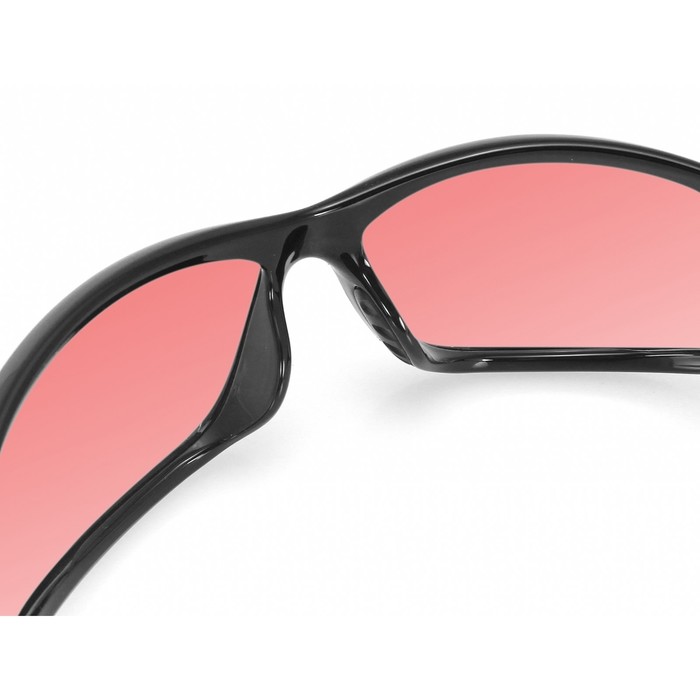 Очки Charger чёрные с розовыми линзами ANTIFOG ANSI Z87+ 