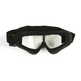 Очки, стекло прозрачное, черные  - фото 5