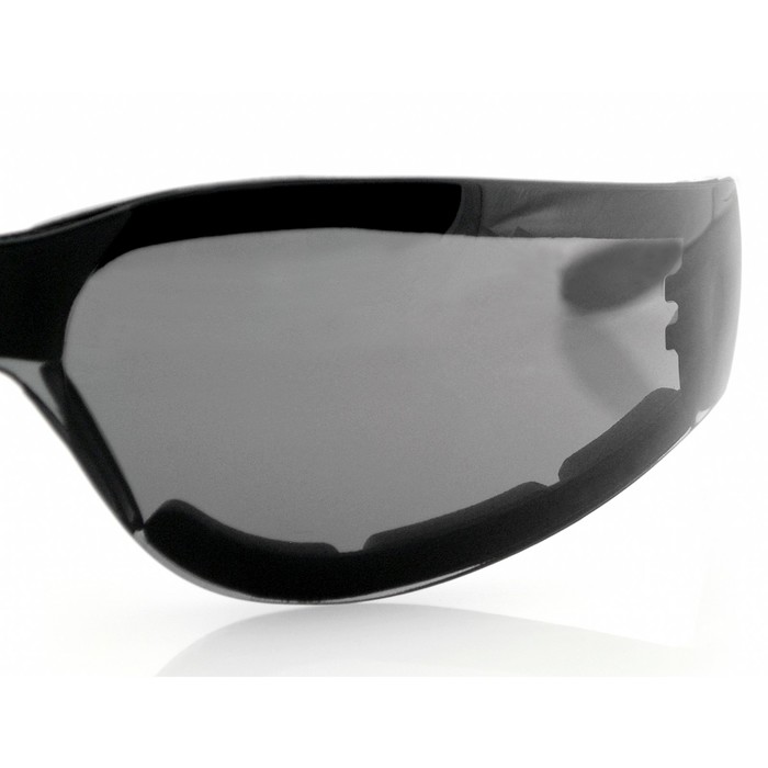 Очки Shield II чёрные с дымчатыми линзами 