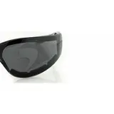 Мото очки Shield 2 голубые, дымчатые линзы  - фото 3