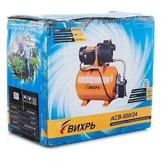 Автоматическая станция водоснабжения Вихрь АСВ 800/24