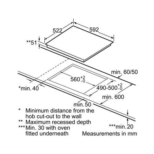 Индукционная варочная поверхность Siemens EH611BA18E - фото 2
