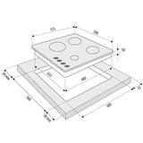 Газовая варочная поверхность Krona Ardore 60 BL - фото 2