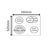Электрическая варочная панель Hausler 67HLB4T1 - фото 8
