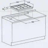 Hotpoint-Ariston электр пісіру беті PC 604 X/HA - фото 2