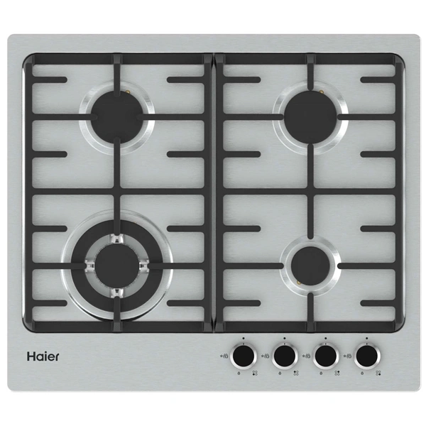 Комплект Газовая варочная поверхность Haier HHX-M64CWFX + Встраиваемый духовой шкаф Haier HWO60SM5S5B1H - фото 2