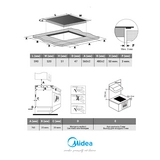 Стеклокерамическая варочная поверхность Midea MCH-B641C - фото 4