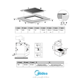 Стеклокерамическая варочная поверхность Midea MCH-B7542OG - фото 4
