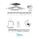 Стеклокерамическая варочная поверхность Midea MCH-B9052OG - фото 4