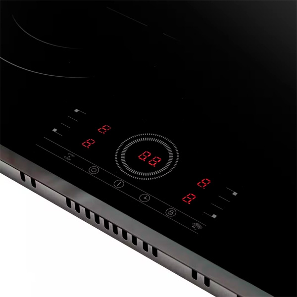 Стеклокерамическая варочная поверхность Delonghi VITTORIO 2E1F CR - фото 5