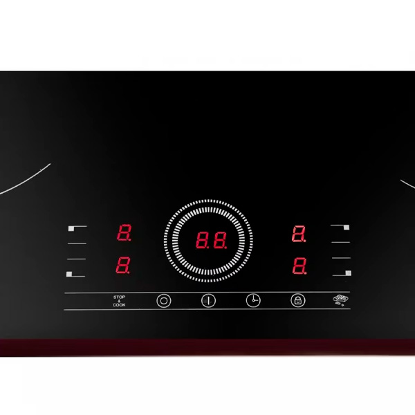 Стеклокерамическая варочная поверхность Delonghi VITTORIO 2E1F CR - фото 4