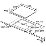 Bosch электр пісіру беті PKK611B17E - фото 2