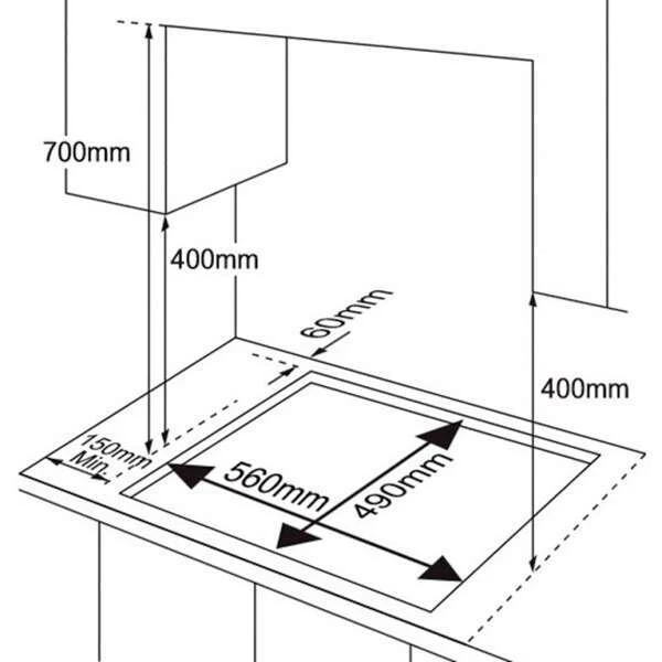 Газовая варочная поверхность Samsung NA64H3010AS/WT - фото 3