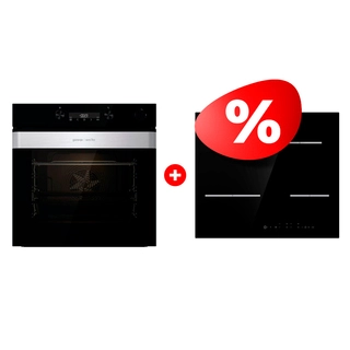 Комплект Электрическая варочная поверхность Gorenje ECT648ORAB + Встраиваемый духовой шкаф Gorenje BSA6737ORAB 