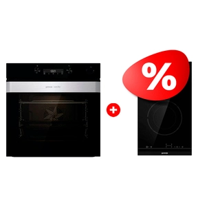 Комплект Электрическая варочная поверхность Gorenje ECT322BCSC + Встраиваемый духовой шкаф Gorenje BSA6737ORAB 