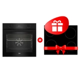 Жиынтық Beko электр пісіру беті HIC 64400 E + Встраиваемый духовой шкаф Beko BBIE17300B 