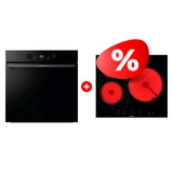 Комплект Электрическая варочная поверхность Gorenje ECT63ASC + Встраиваемый духовой шкаф Gorenje BOS6737E05DBG 