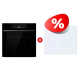 Комплект Электрическая варочная поверхность Gorenje ECT643SYW + Встраиваемый духовой шкаф Gorenje BOS6747A01BG 