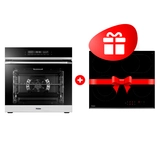 Комплект Стеклокерамическая варочная поверхность Haier HHY-C64ROVB + Встраиваемый духовой шкаф Haier HOQ-F5AABX 