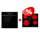 Комплект Электрическая варочная поверхность Gorenje ECT641BX + Встраиваемый духовой шкаф Gorenje BOS6747A01BG 