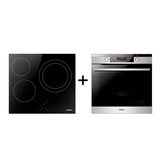 Жиынтық Hansa электр пісіру беті BHC66206 + Встраиваемый духовой шкаф Hansa BOEIS696677 