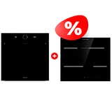 Жиынтық Gorenje электр пісіру беті ECT648ORAB + Встраиваемый духовой шкаф Gorenje BOS6737SYB 