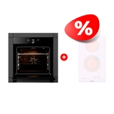 Комплект Электрическая варочная поверхность Gorenje ECT322WCS + Встраиваемый духовой шкаф Gorenje BPSA6747DGWI 