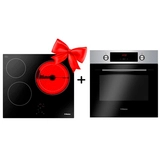 Жиынтық Hansa электр пісіру беті BHC66206 + Hansa кіріктірілген тұмшапеш BOEI68441 