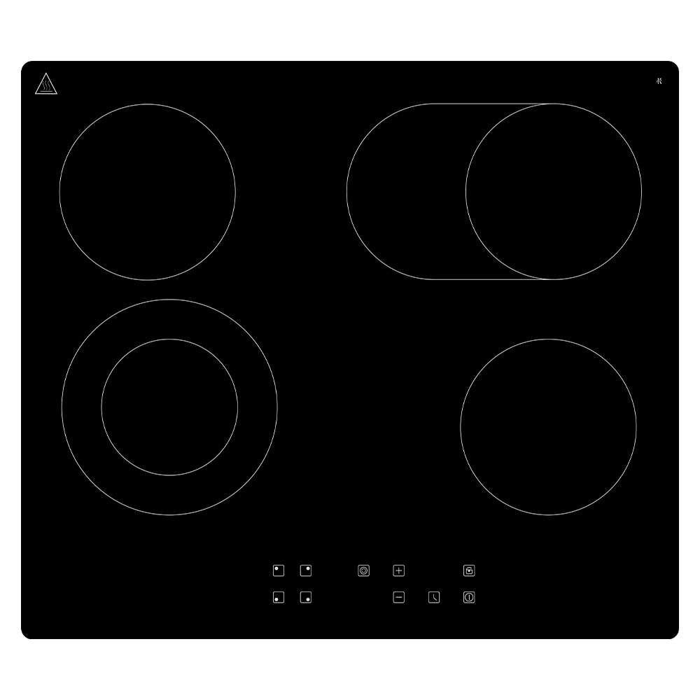 Стеклокерамическая варочная поверхность ARG XFC604T-B3D - фото 2